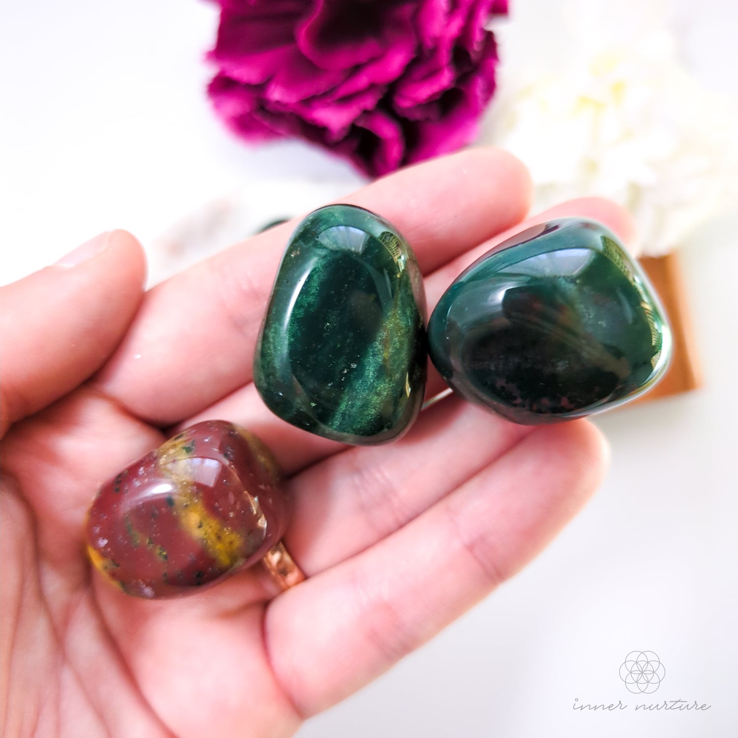 Bloodstone Tumble - Inner Nurture | Crystal Shop Australia 