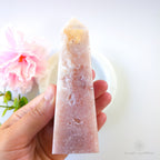 Pink Amethyst Obelisk | #1 - Inner Nurture crystals australia