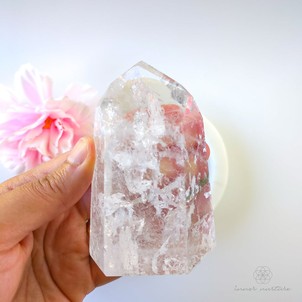 Clear Quartz Tower | #2 - Inner Nurture crystals australia