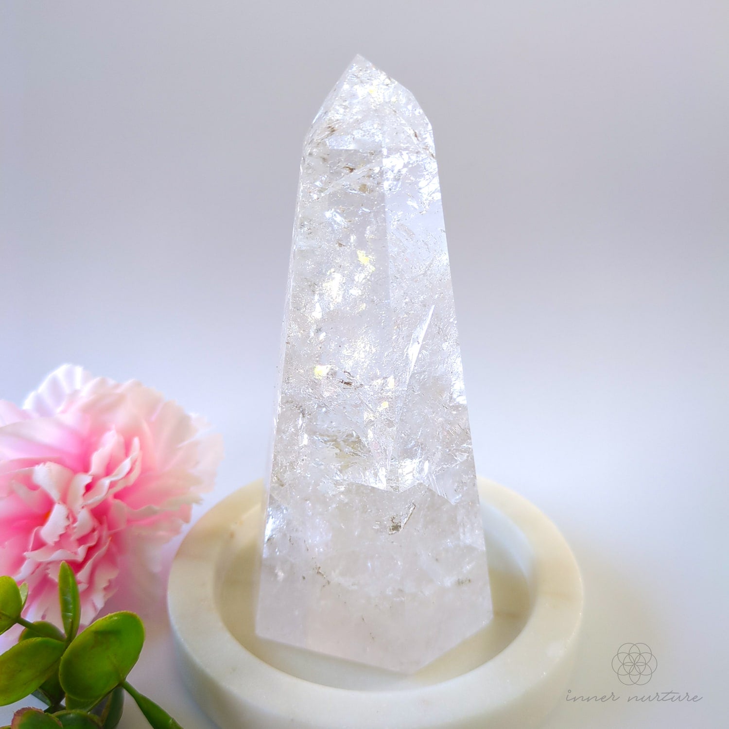 Clear Quartz Tower | #3 - Inner Nurture crystals australia