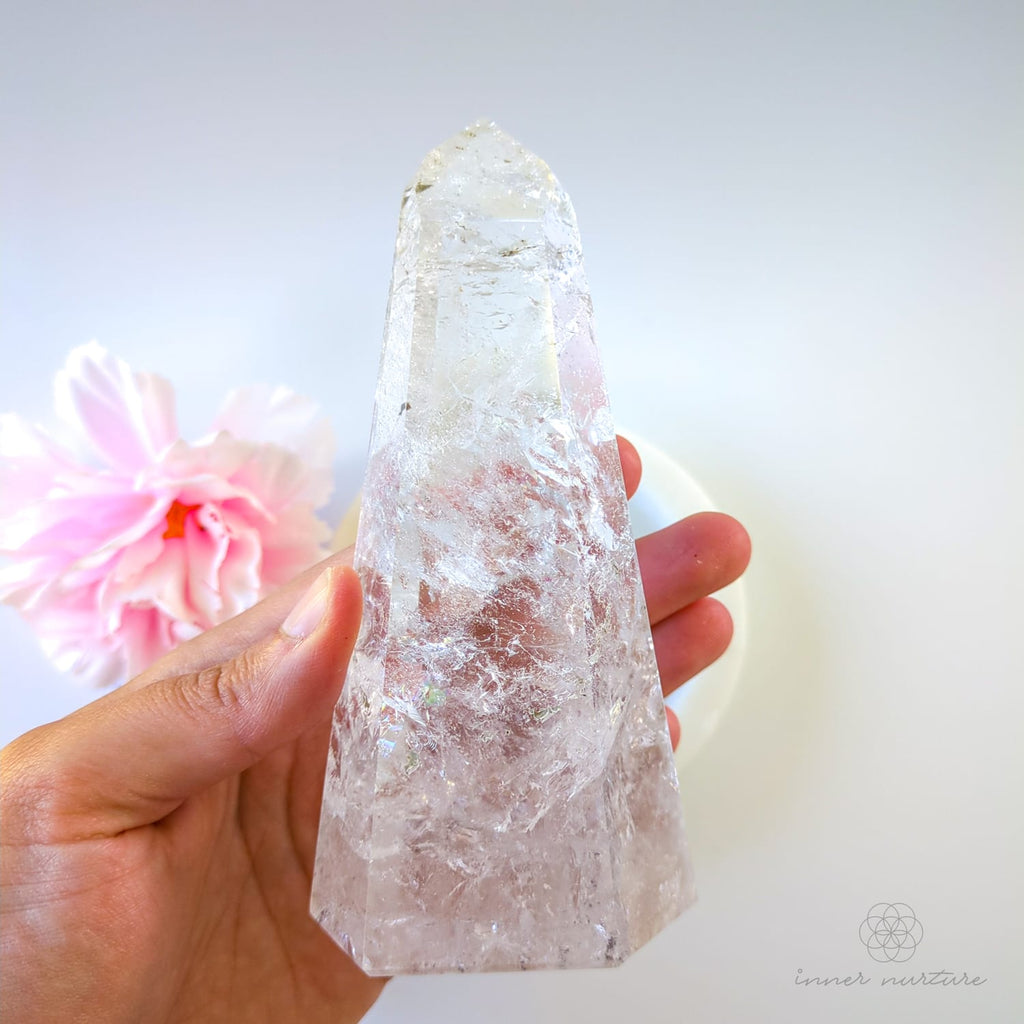 Clear Quartz Tower | #3 - Inner Nurture crystals australia
