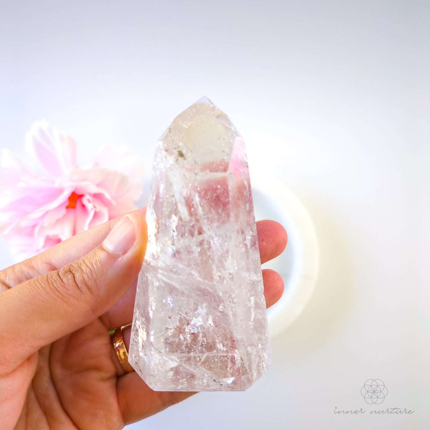 Clear Quartz Tower | #4 - Inner Nurture crystals australia
