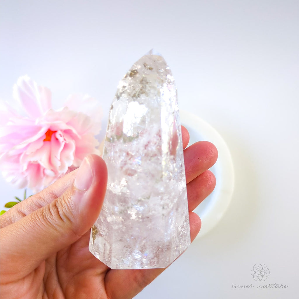 Clear Quartz Tower | #4 - Inner Nurture crystals australia