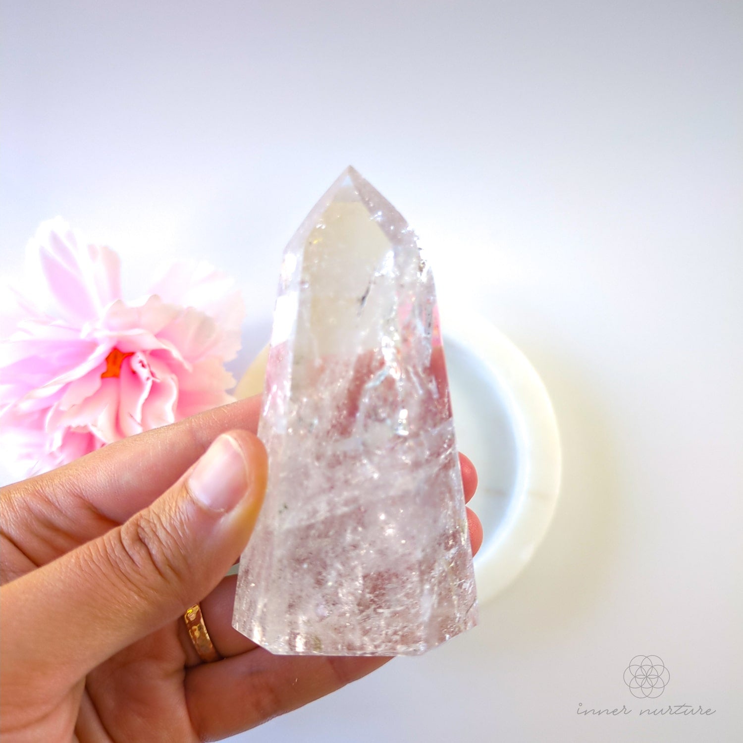 Clear Quartz Tower | #4 - Inner Nurture crystals australia