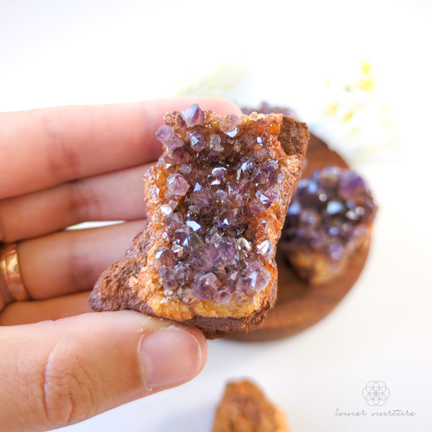 Amethyst Cluster - Beautiful Crystal Energy | Inner Nurture Australia
