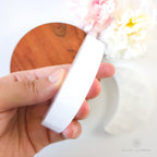 Selenite Charging Plate - 7cm Crescent Moon | Crystal Shop Australia - Inner Nurture
