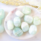 Pistachio Calcite Tumble - Inner Nurture | Crystal Shop Australia