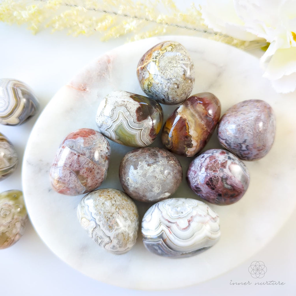 Crazy Lace Agate Tumble | Crystal Shop Australia - Inner Nurture