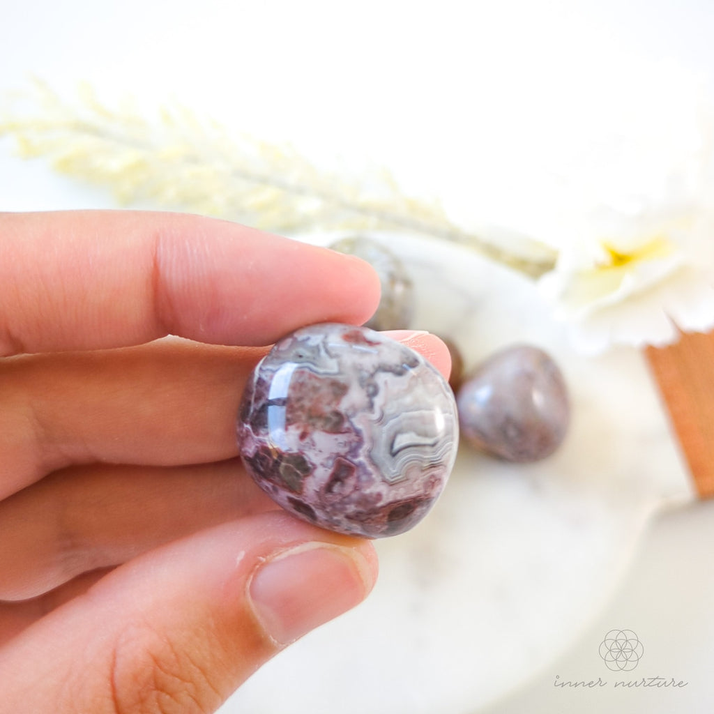 Crazy Lace Agate Tumble | Crystal Shop Australia - Inner Nurture