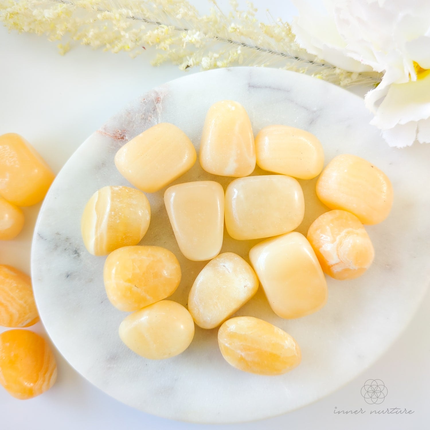 Yellow Calcite Tumble | Crystal Shop Australia - Inner Nurture
