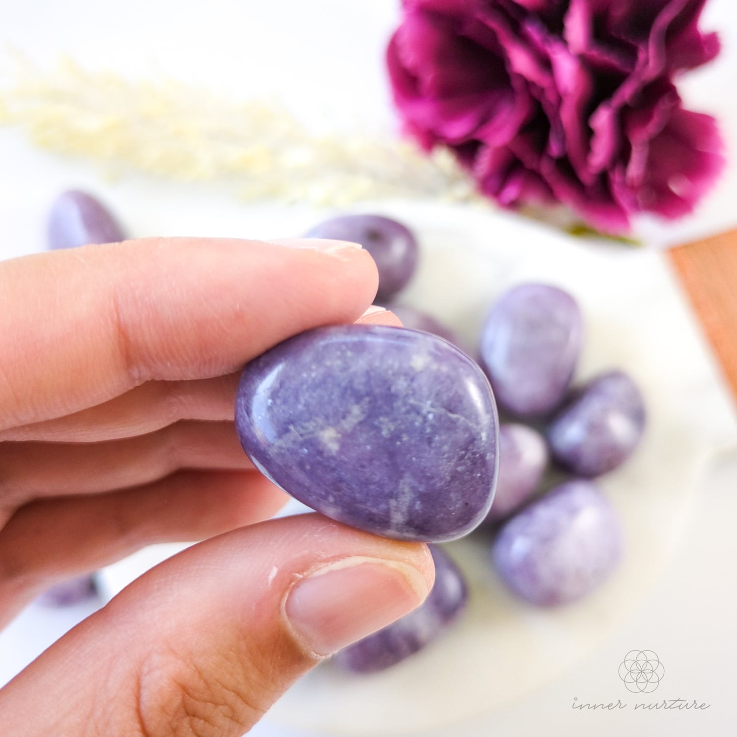 Lepidolite Tumble - Inner Nurture | Crystal Shop Australia 