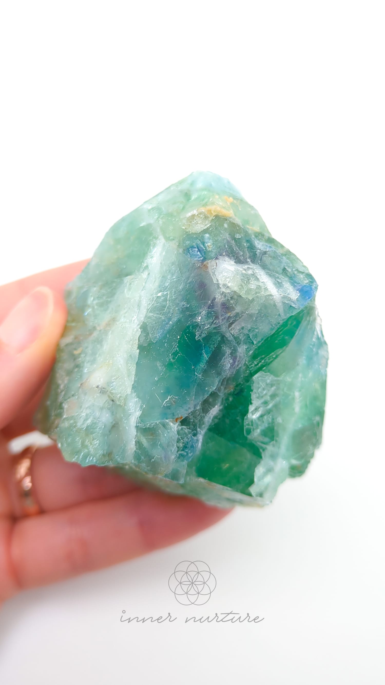 Rainbow Fluorite Rough - #3 | Buy Crystals Online Australia - Inner Nurture