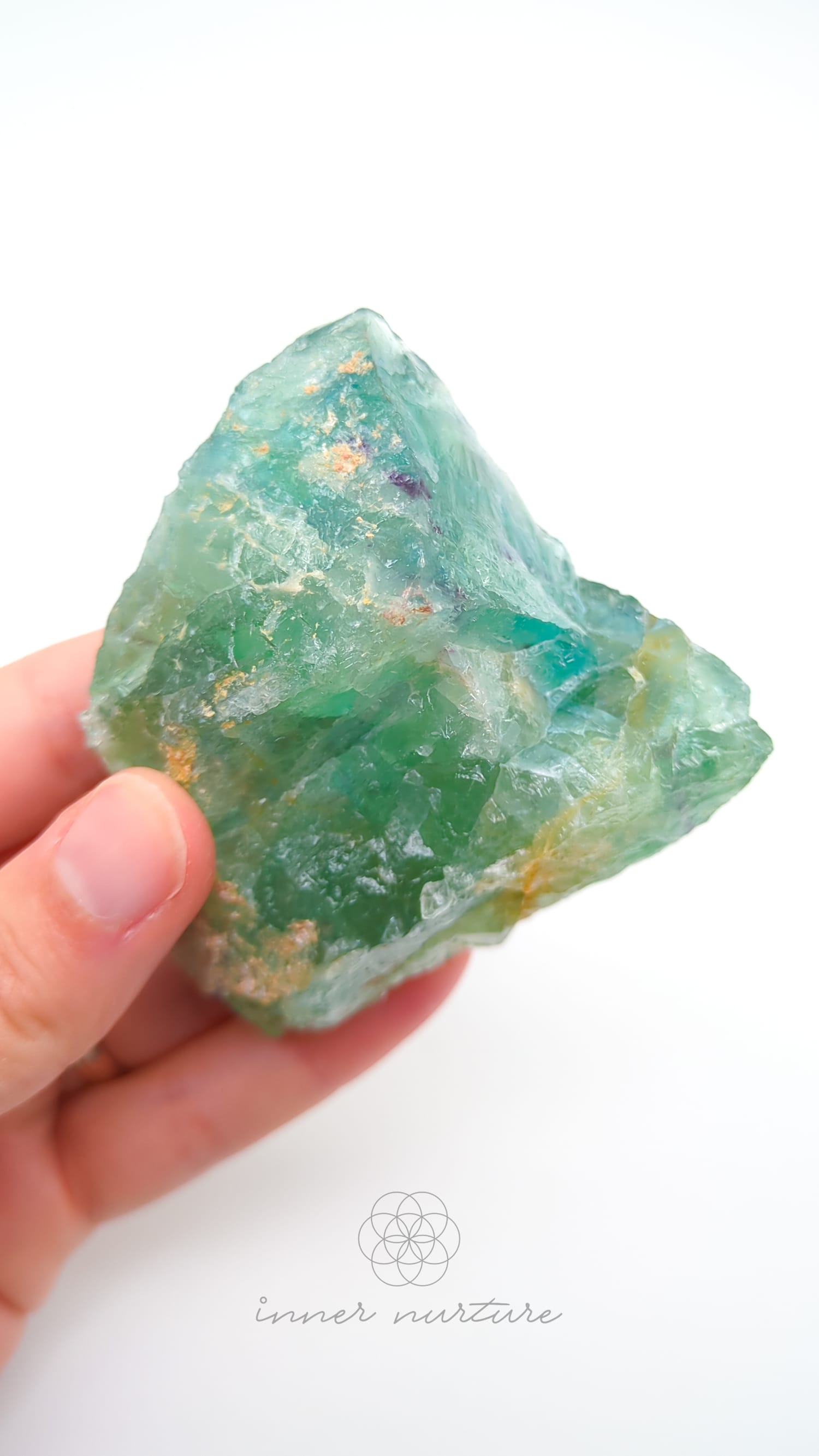 Rainbow Fluorite Rough - #8 | Buy Crystals Online Australia - Inner Nurture