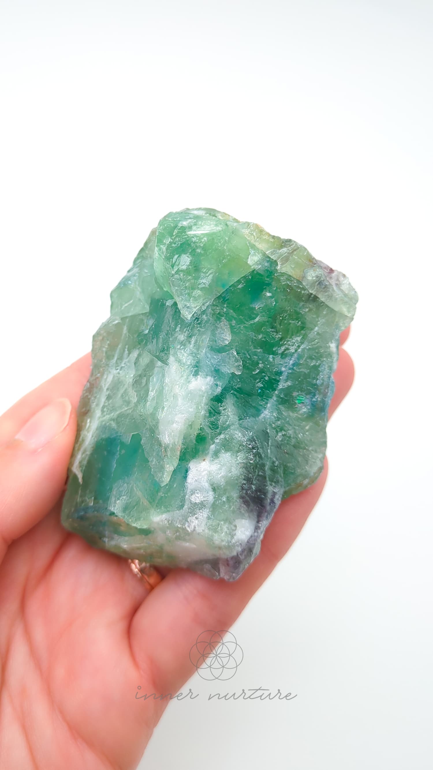 Rainbow Fluorite Rough - #13 | Buy Crystals Online Australia - Inner Nurture