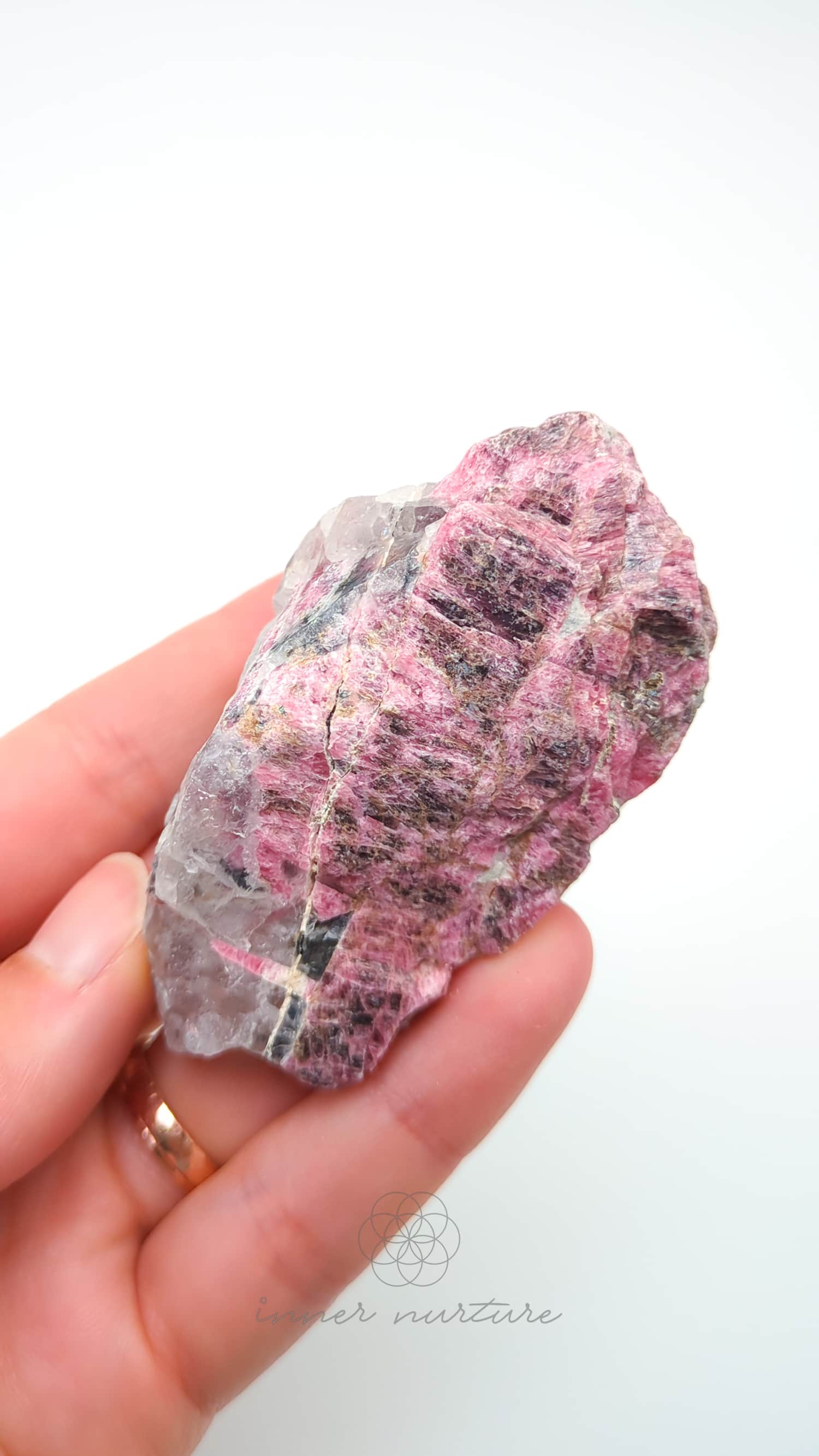Rhodonite Rough - #2  | Buy Crystals Online Australia - Inner Nurture