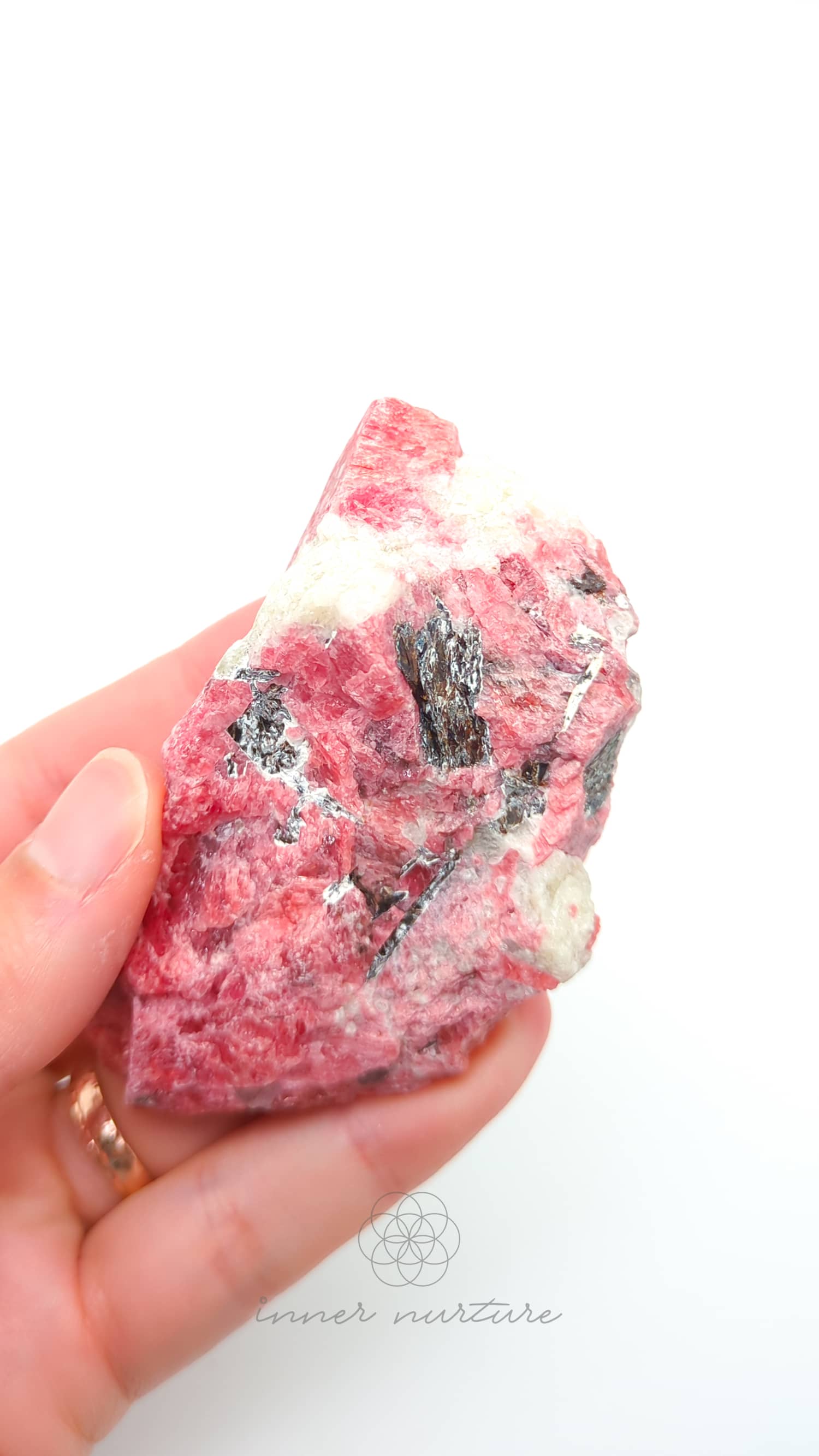Rhodonite Rough - #3  | Buy Crystals Online Australia - Inner Nurture