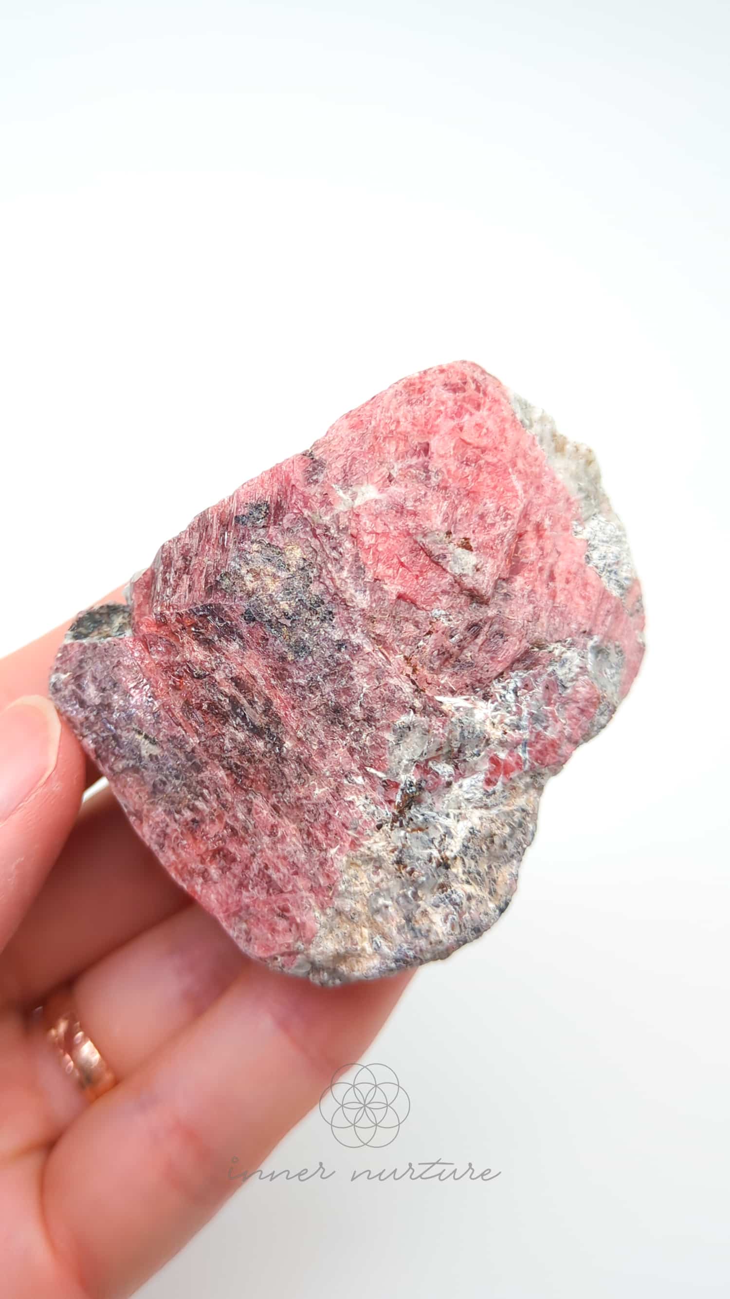 Rhodonite Rough - #6  | Buy Crystals Online Australia - Inner Nurture