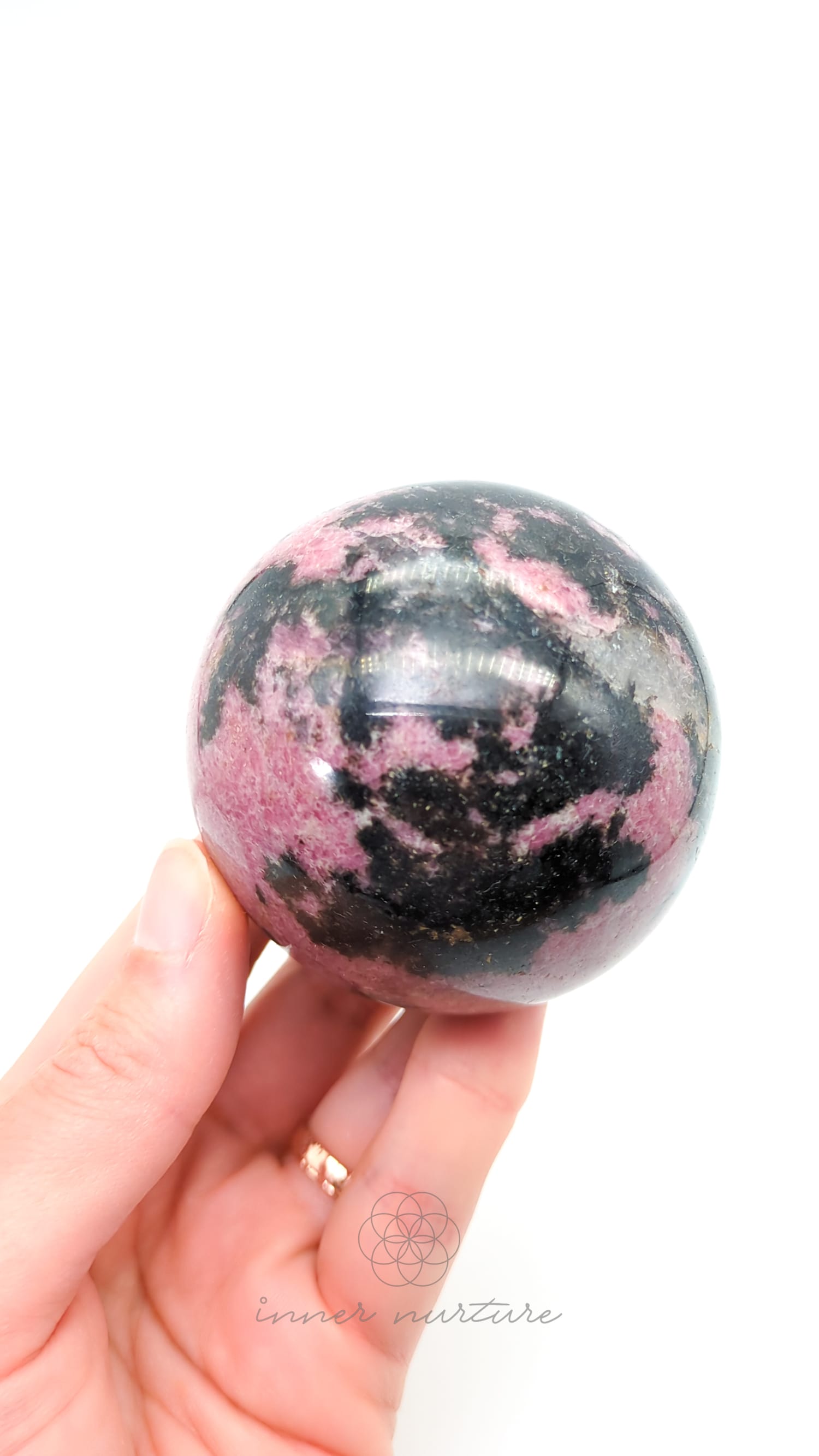Rhodonite Sphere | #1 - Buy Online Australia | Inner Nurture