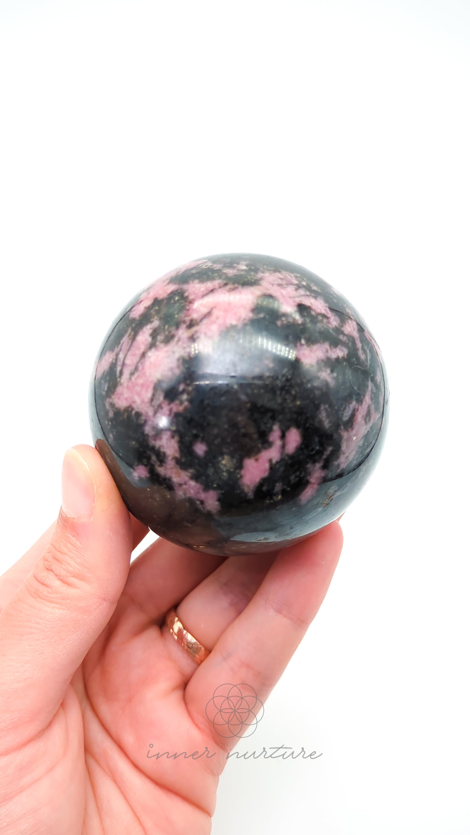 Rhodonite Sphere | #1 - Buy Online Australia | Inner Nurture