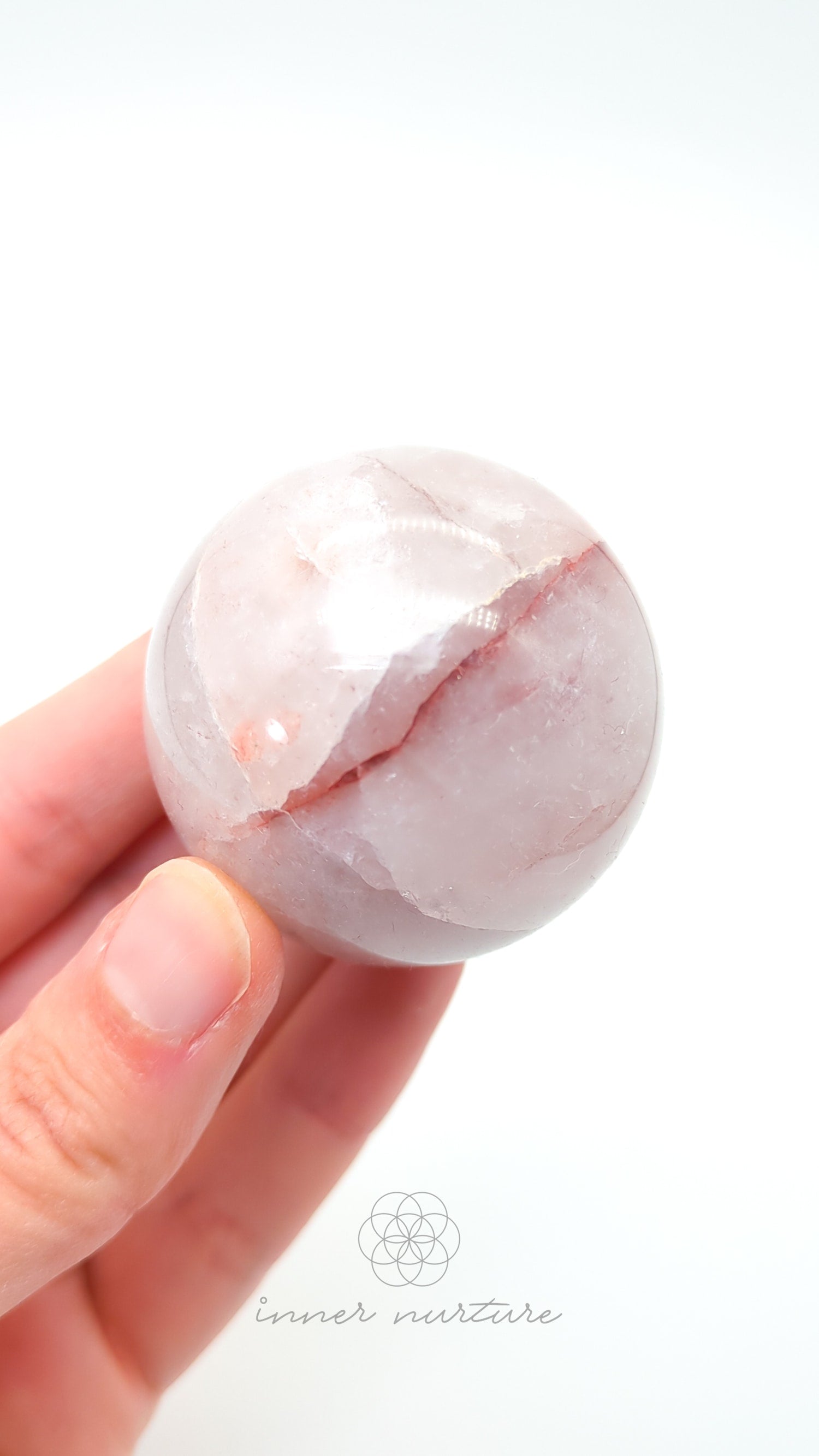 Fire Quartz Sphere - #1 |  Buy Crystals Online Australia - Inner Nurture