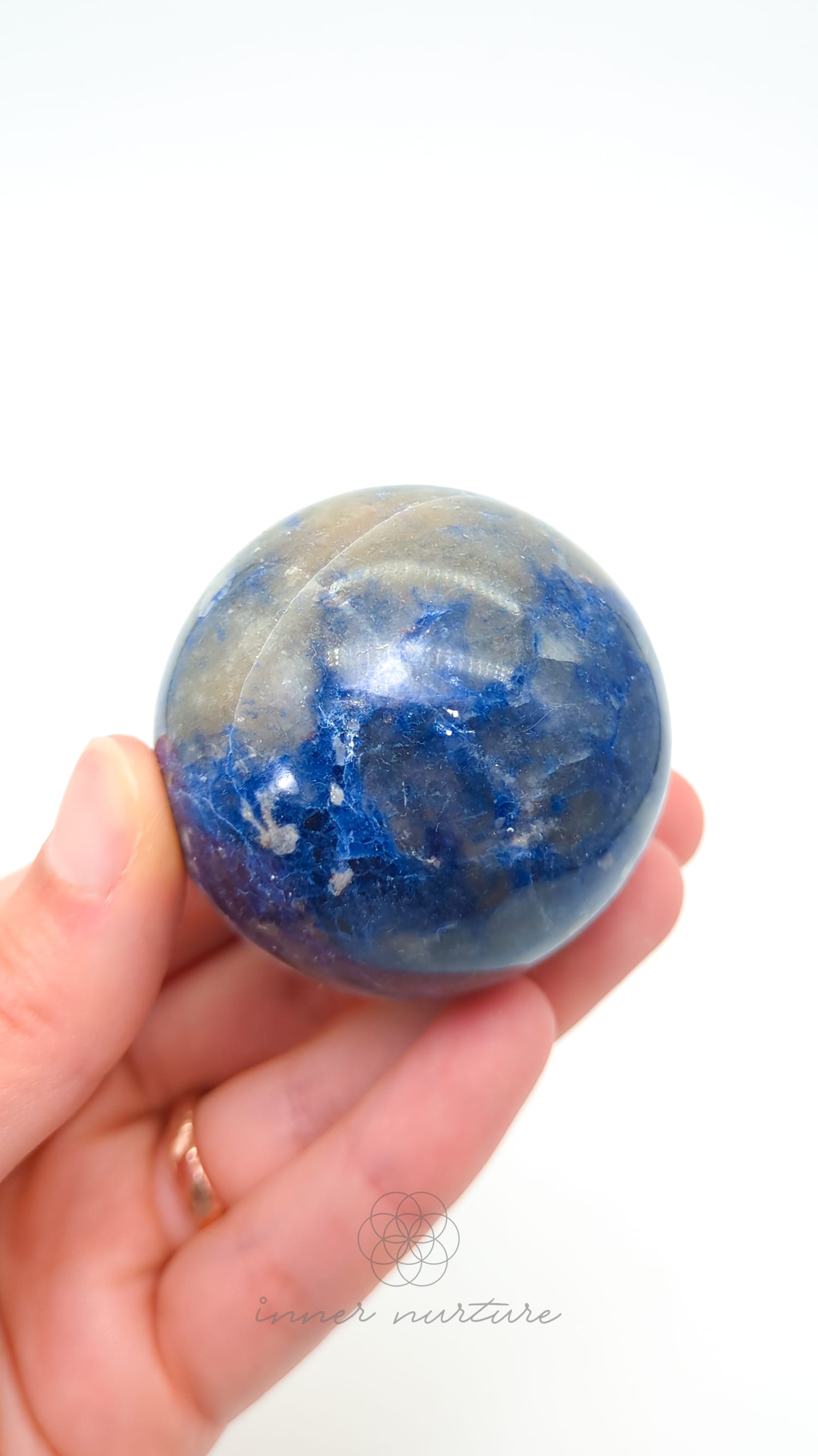 Sodalite Sphere | #2 - Buy Crystals Online Australia | Inner Nurture