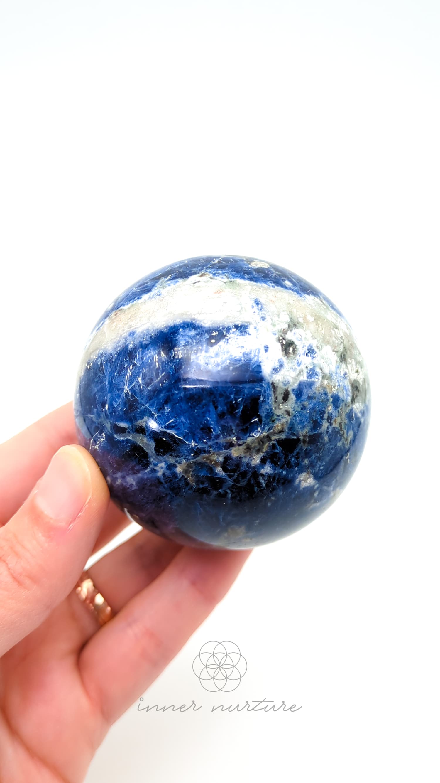 Sodalite Sphere | #1 - Buy Crystals Online Australia | Inner Nurture
