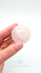 Rose Quartz Sphere - #1 | Buy Crystals Online Australia | Inner Nurture