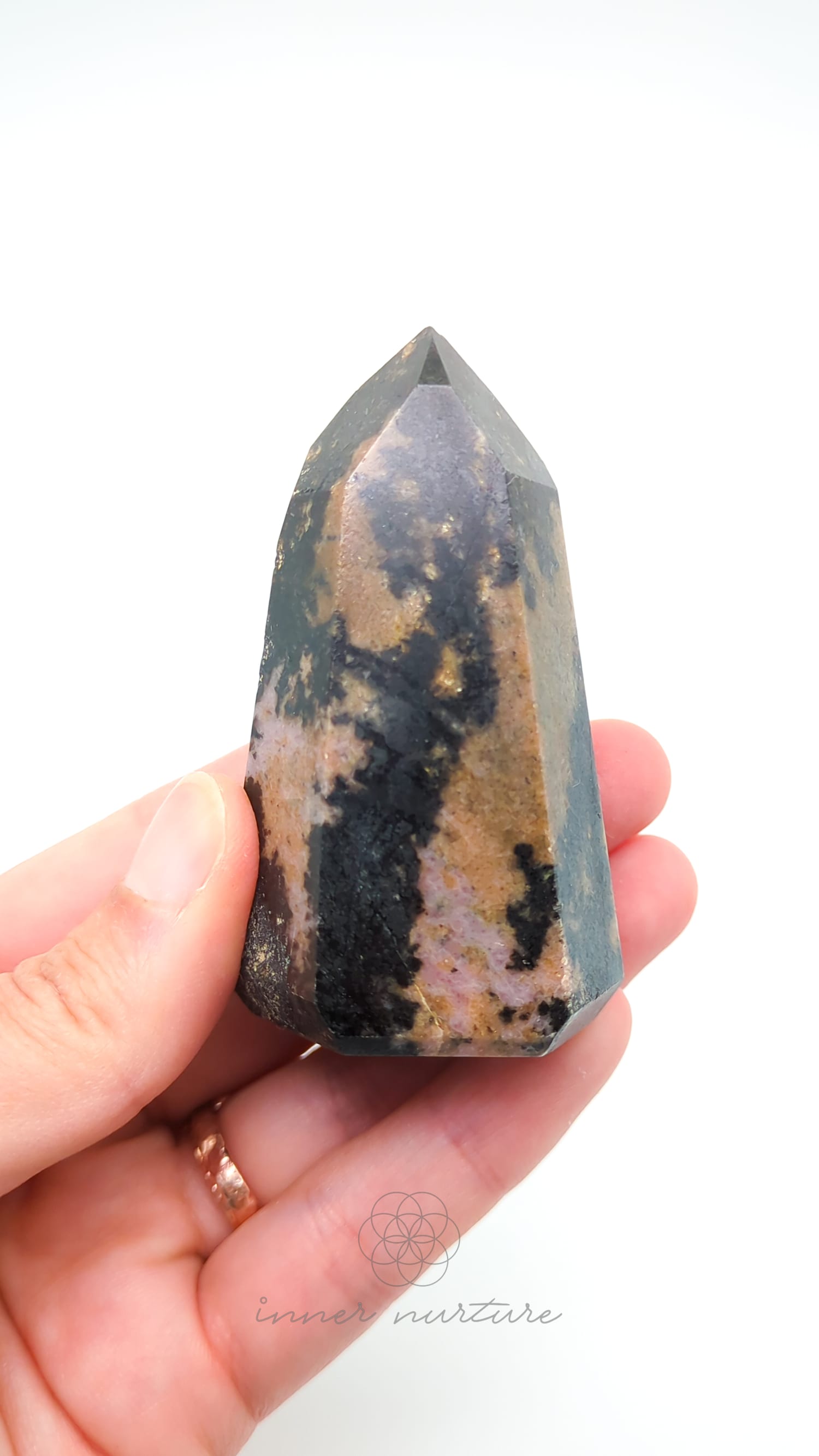 Rhodonite Tower | #1 - Buy Crystals Online Australia | Inner Nurture