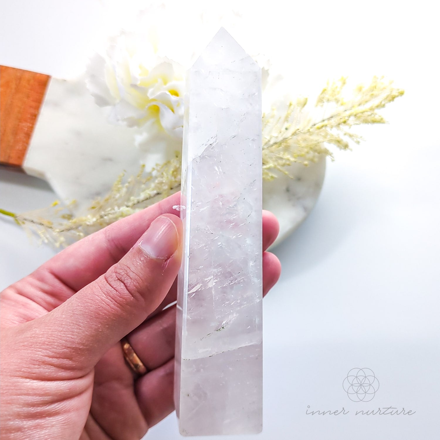 Clear Quartz Tower #1 | Buy Crystals Online Australia - Inner Nurture
