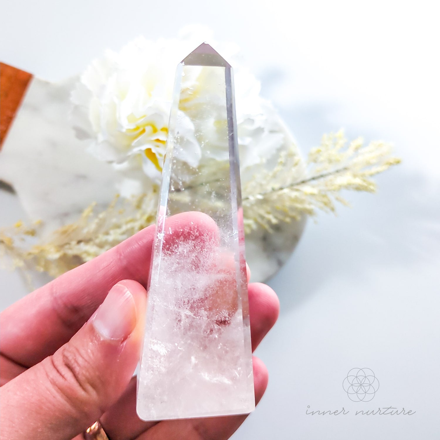 Clear Quartz Tower #9 | Buy Crystals Online Australia - Inner Nurture
