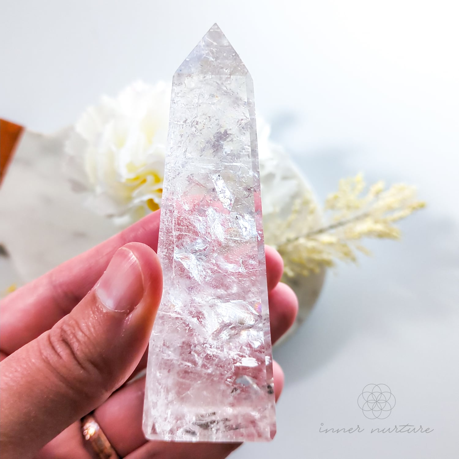 Clear Quartz Tower #10 | Buy Crystals Online Australia - Inner Nurture