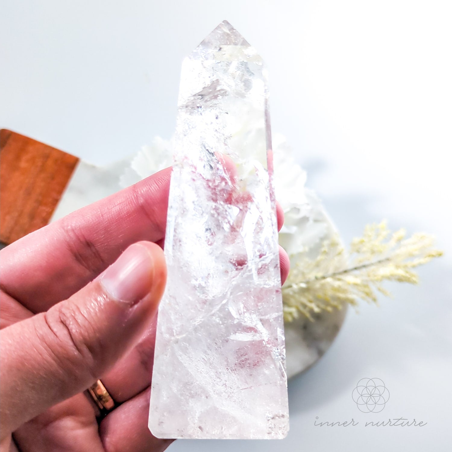 Clear Quartz Tower #14 | Buy Crystals Online Australia - Inner Nurture