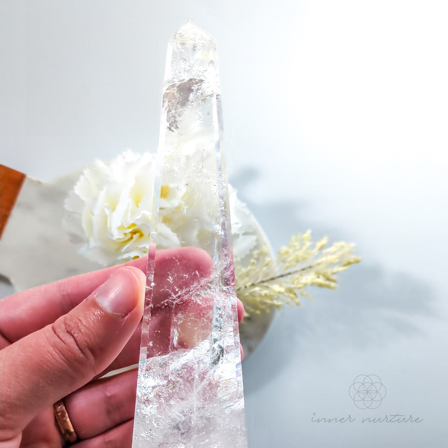 Clear Quartz Tower #16 | Buy Crystals Online Australia - Inner Nurture