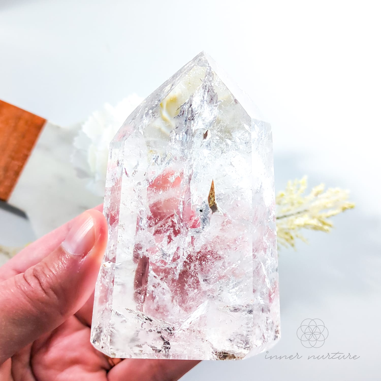 Clear Quartz Tower | #17