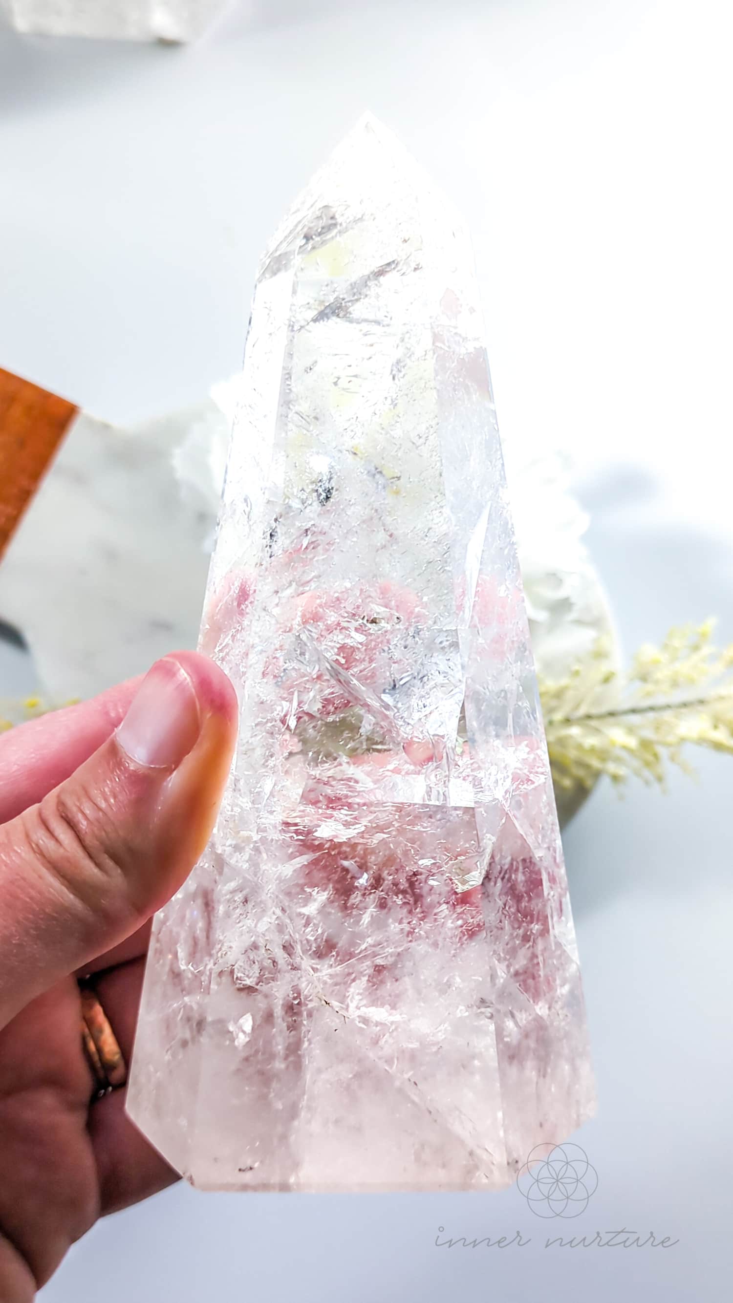 Clear Quartz Tower | #18