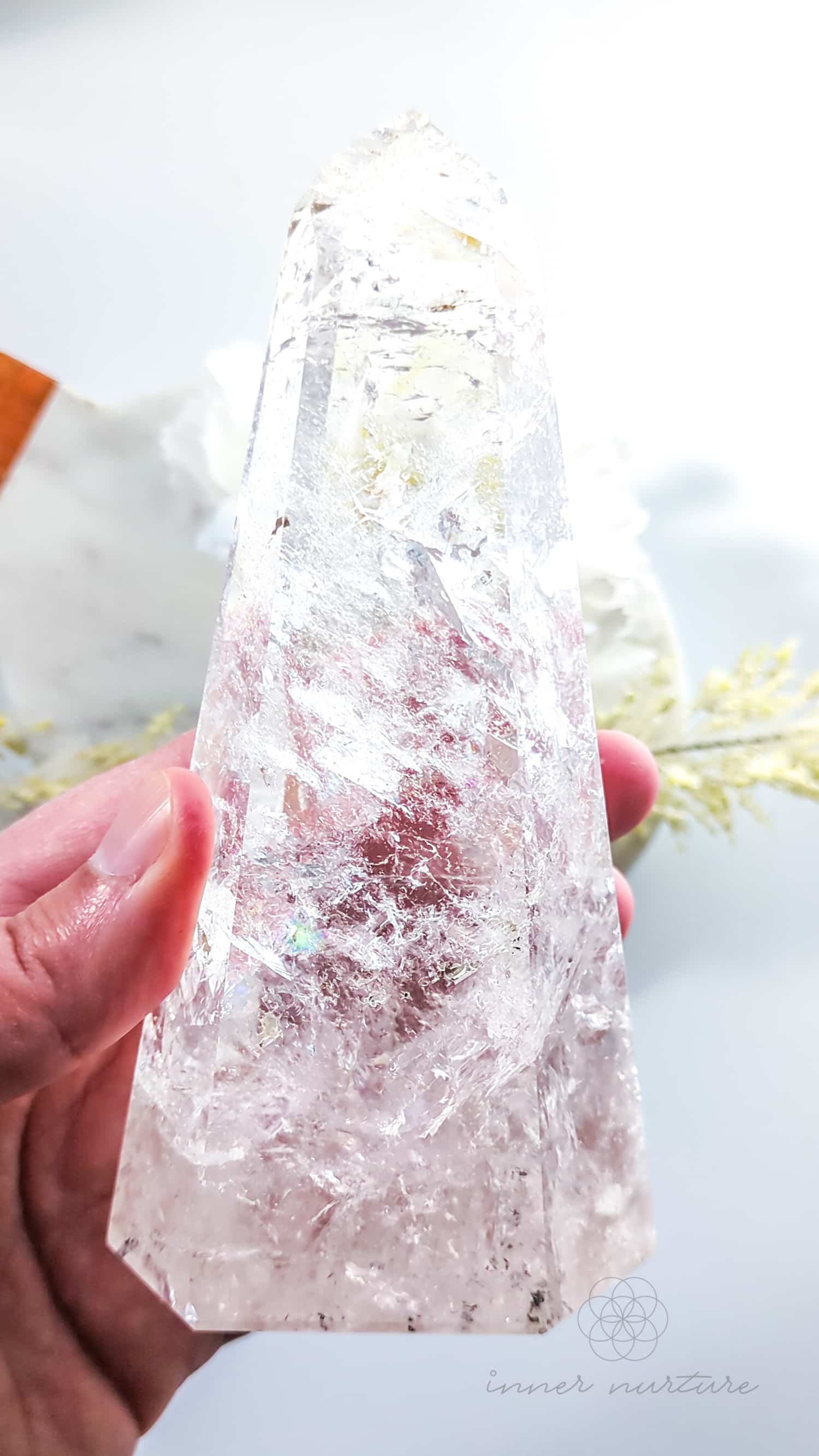 Clear Quartz Tower | #18