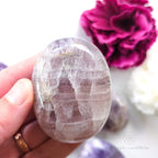 Purple Fluorite Palm Stone | Buy Crystals Online Australia - Inner Nurture