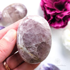 Purple Fluorite Palm Stone | Buy Crystals Online Australia - Inner Nurture