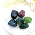 Rainbow Fluorite Tumble | Natural Rainbow Fluorite Crystal | Inner Nurture