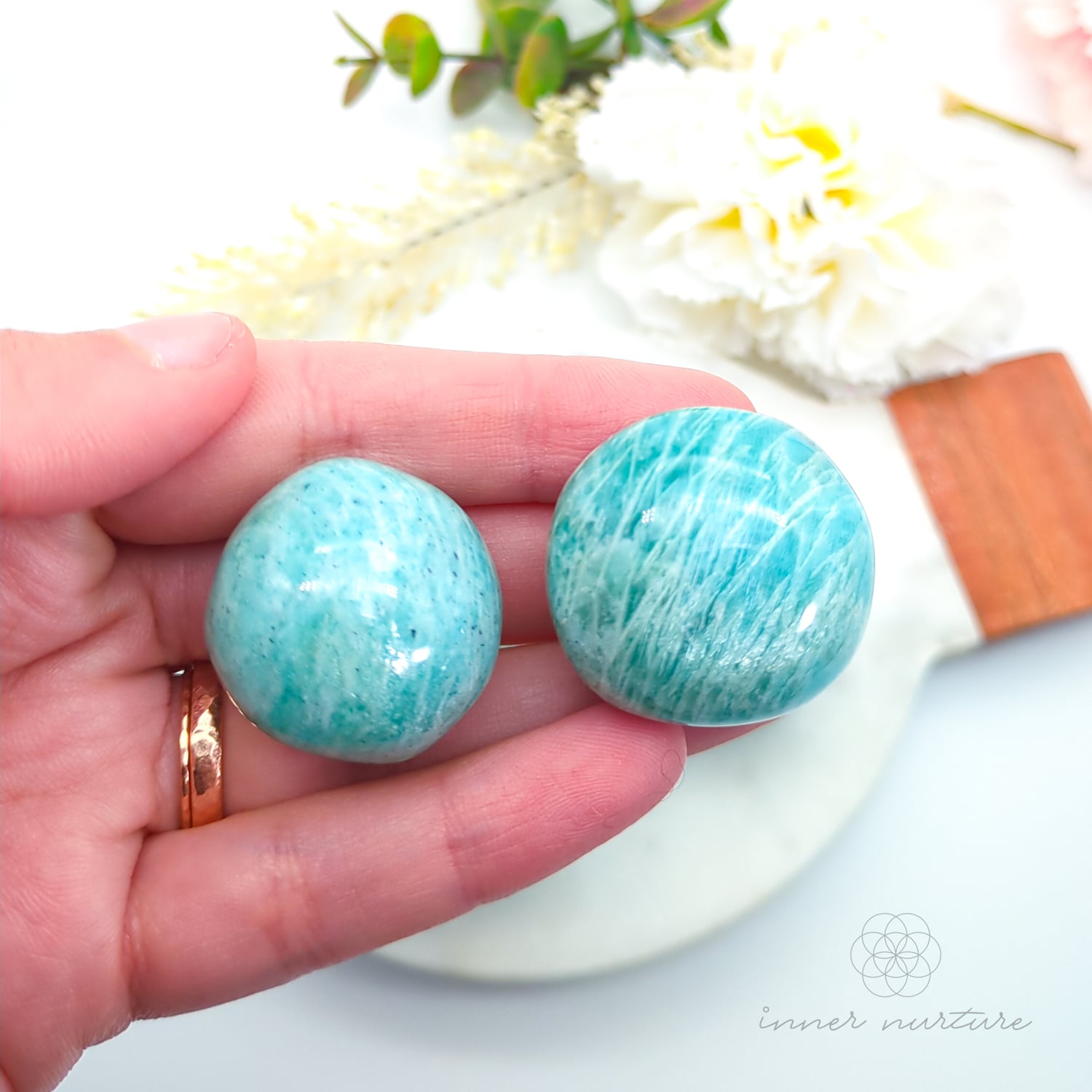 Amazonite Tumble | Natural Amazonite Crystal | Inner Nurture