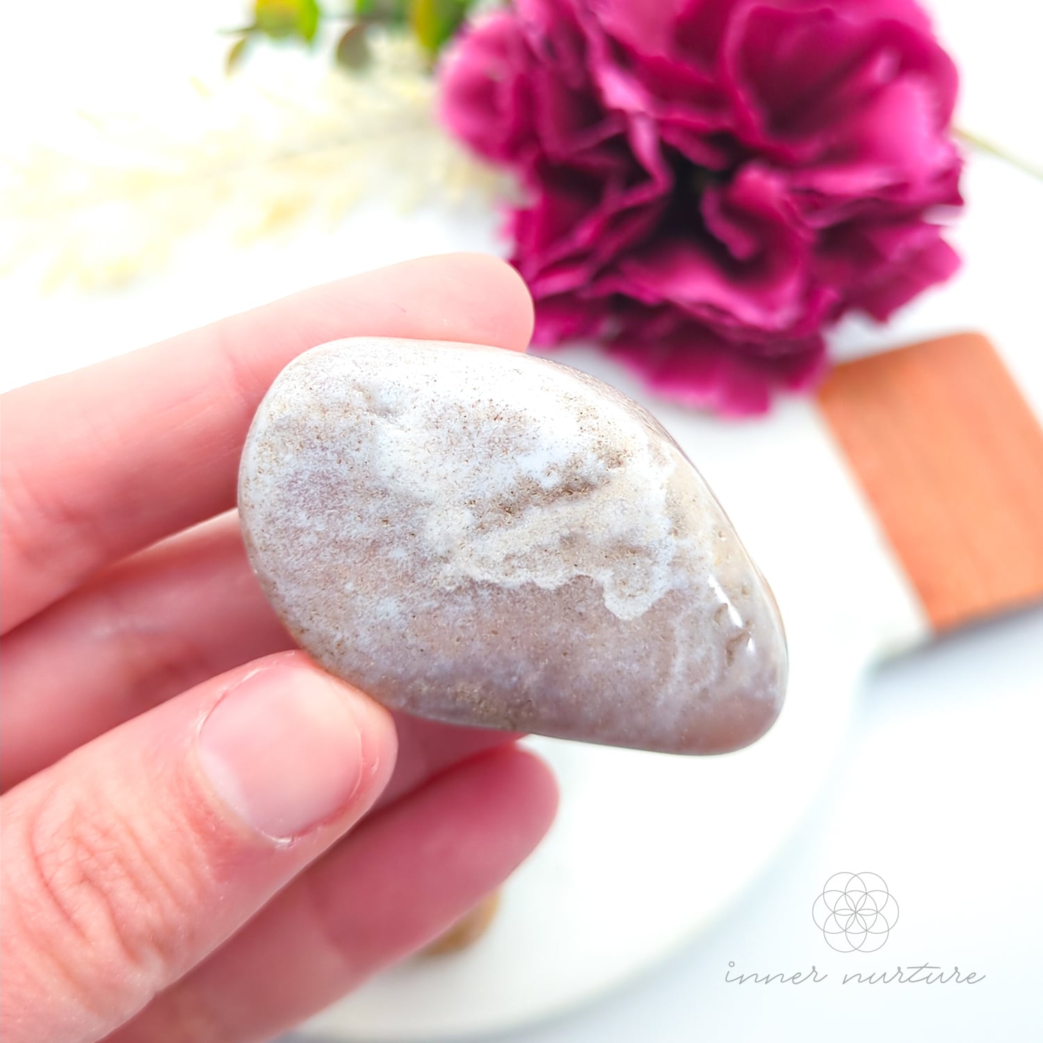 Pink Amethyst Tumble | Natural Pink Amethyst Crystal | Inner Nurture