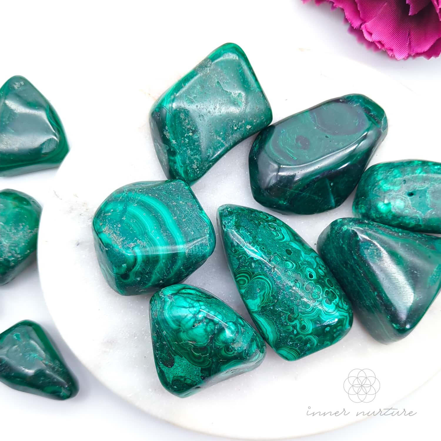 Malachite Tumble | Natural Malachite Crystal | Inner Nurture