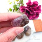 Super Seven Amethyst Tumble | Natural Amethyst Crystal With Inclusions | Inner Nurture