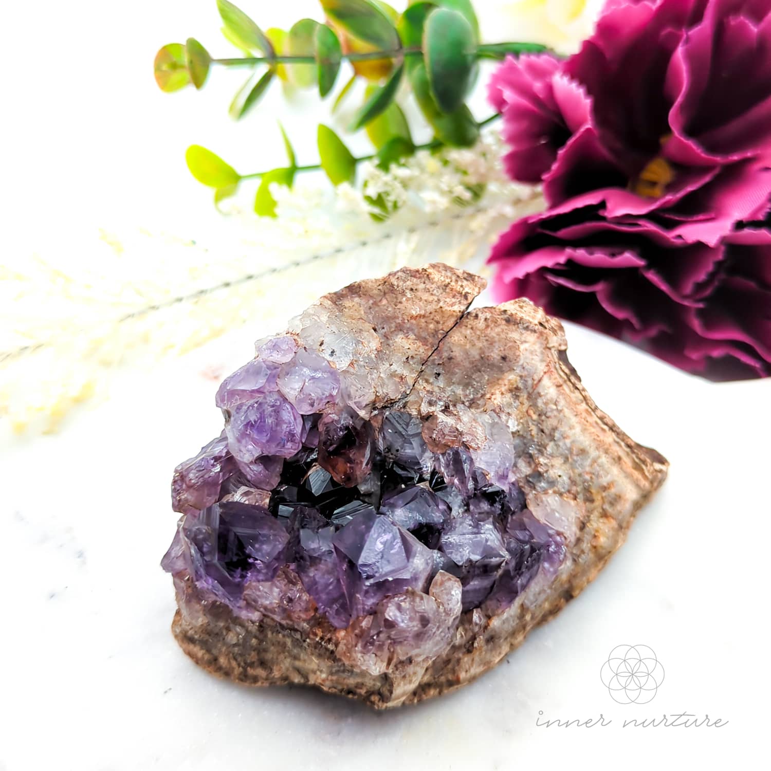 Amethyst Cluster #5 | Natural Amethyst Specimen Australia | Inner Nurture