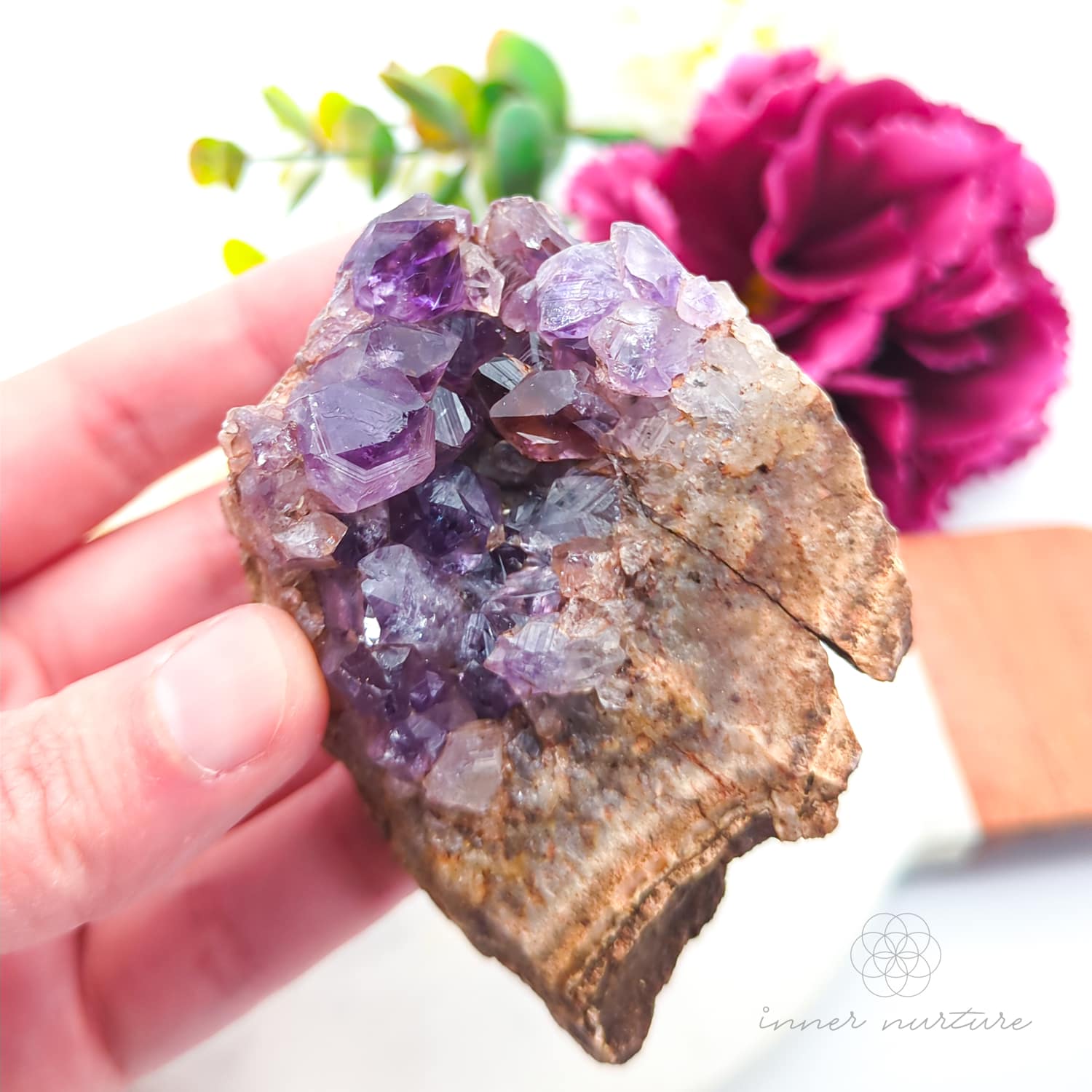 Amethyst Cluster #5 | Natural Amethyst Specimen Australia | Inner Nurture