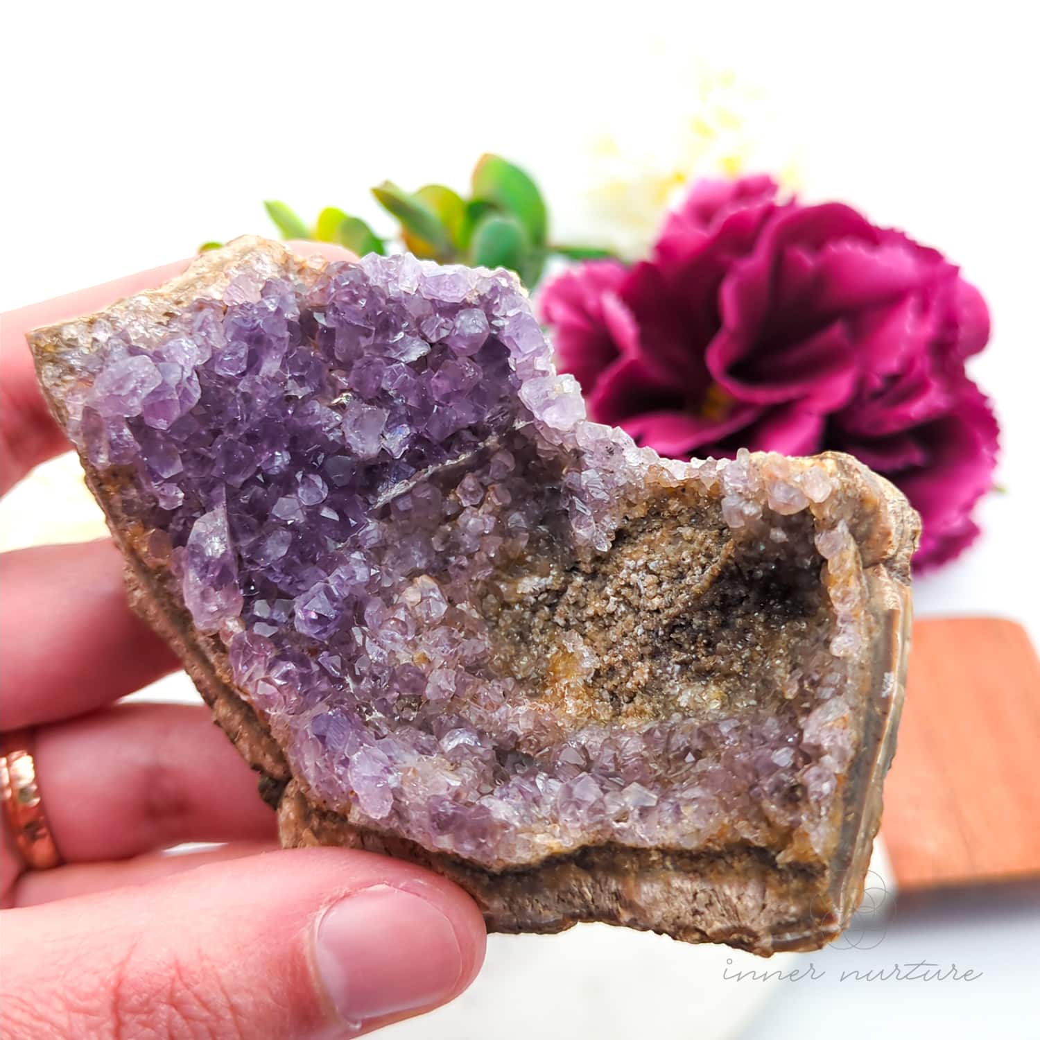Amethyst Cluster #9 | Natural Amethyst Specimen Australia | Inner Nurture