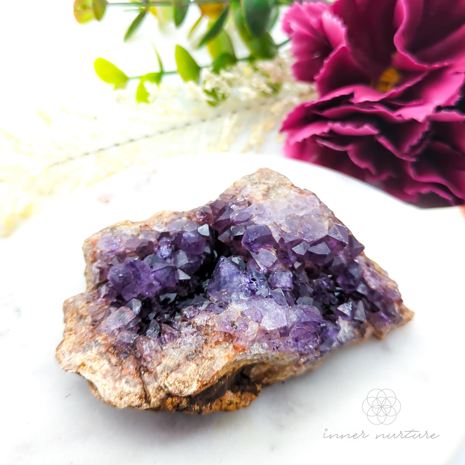 Amethyst Cluster #10 | Natural Amethyst Specimen Australia | Inner Nurture