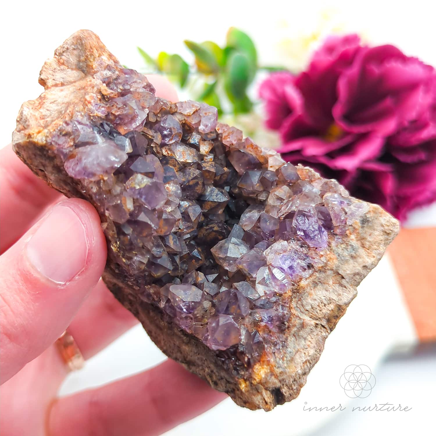 Amethyst Cluster #12 | Natural Amethyst Specimen Australia | Inner Nurture