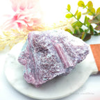 Pink Tourmaline Specimen #1 | Raw Rubellite Crystal (In Matrix) Australia | Inner Nurture