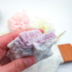 Pink Tourmaline Specimen #8 | Raw Rubellite Crystal (In Matrix) Australia | Inner Nurture